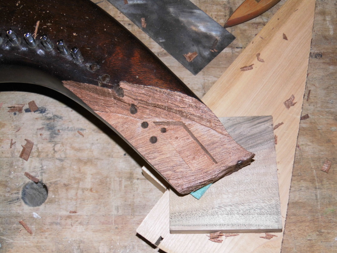 réparation harpe