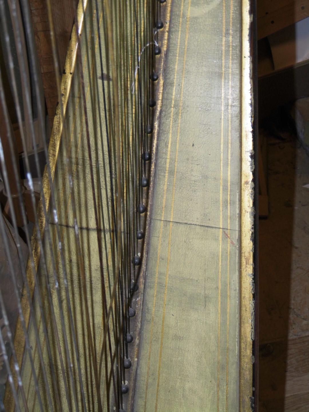 restauration harpe Erard