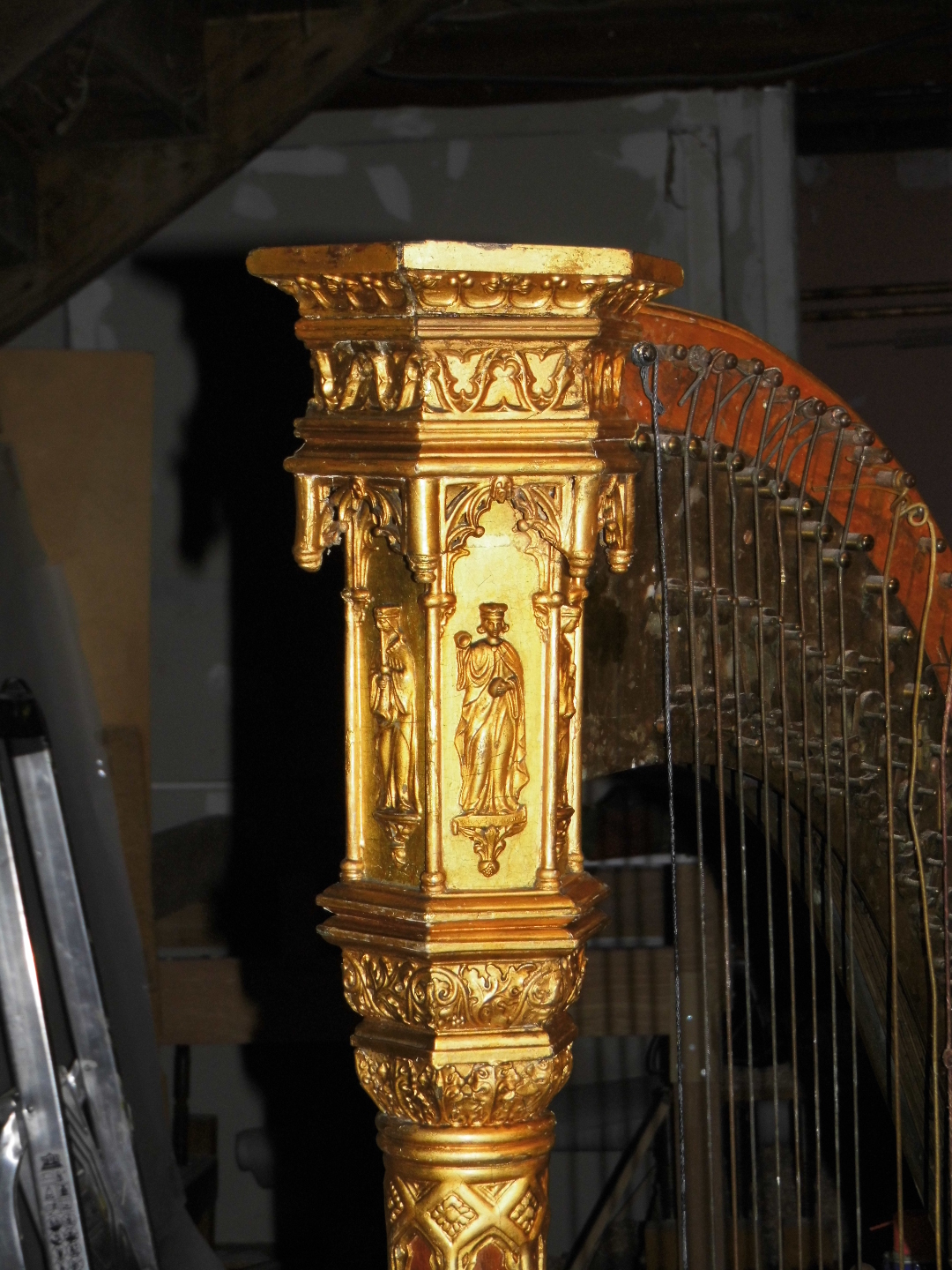 restauration harpe Erard