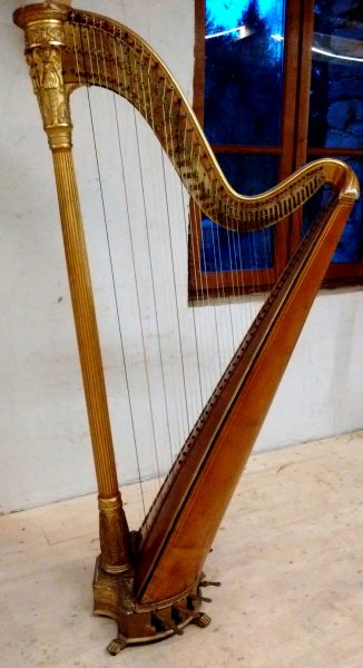 restauration harpe anglaise STUMPF