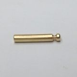 Sillet cylindrique pour harpe, en laiton, diamètre 5 mm