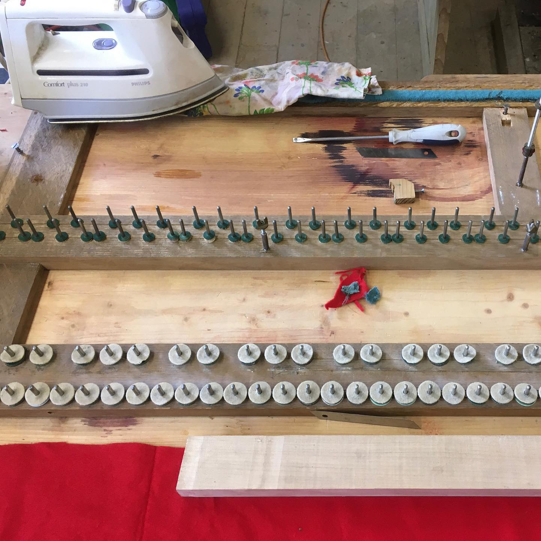 feutres clavier de piano