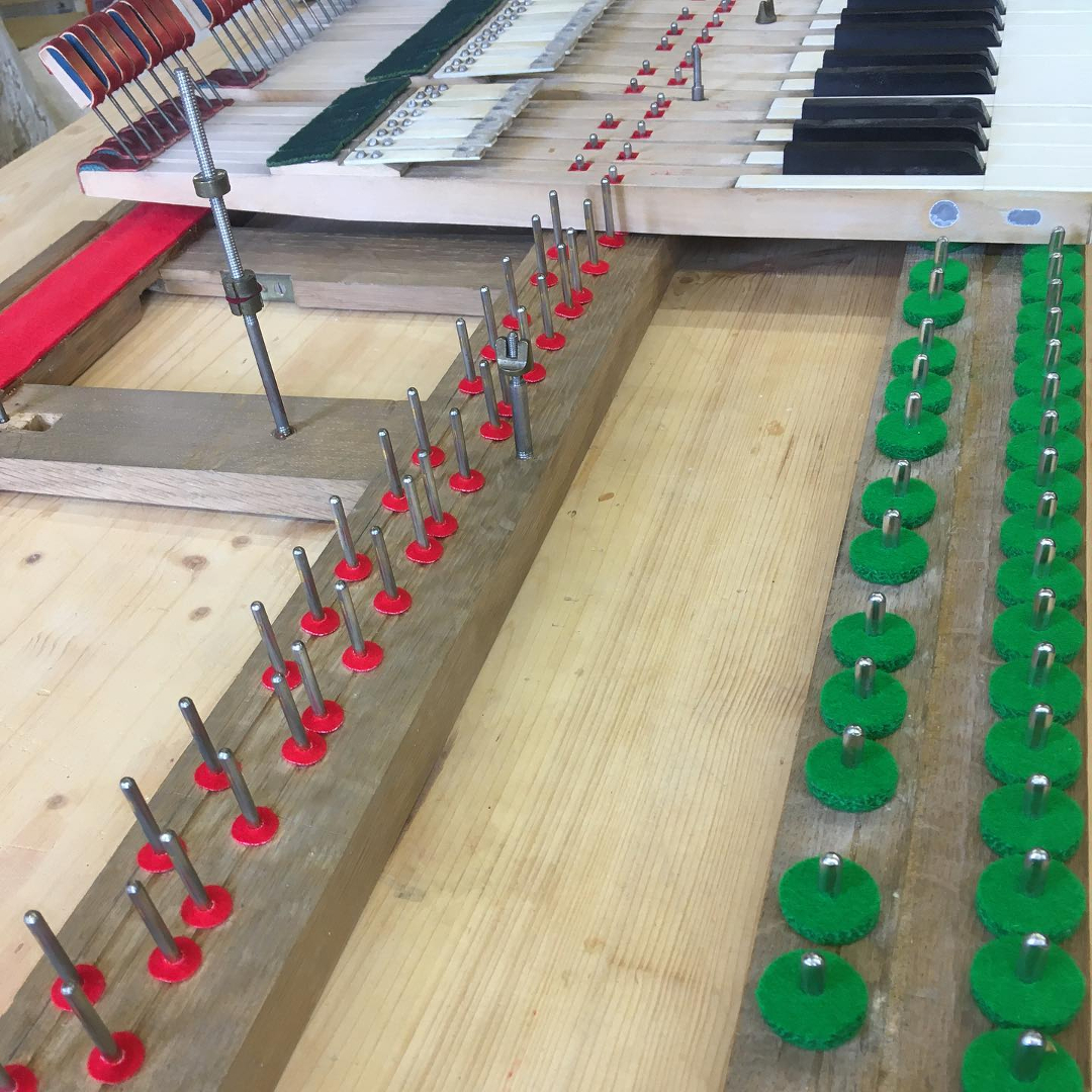 feutres clavier de piano