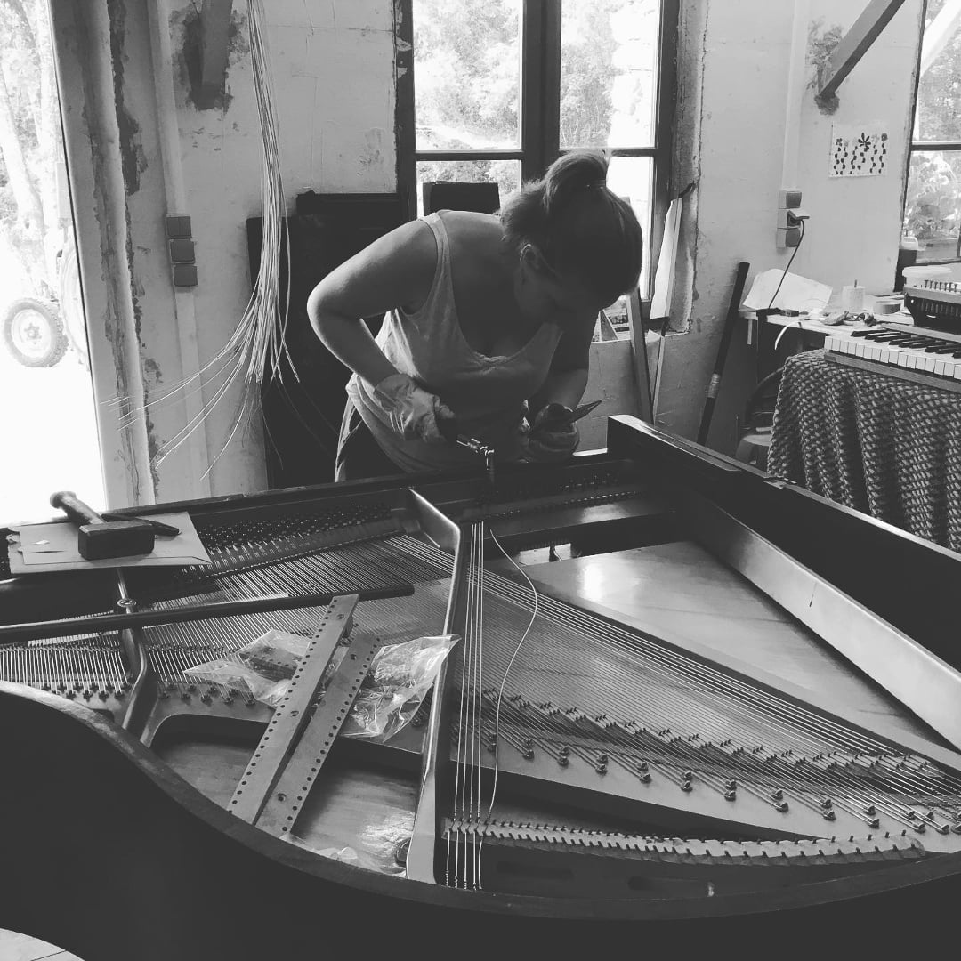 Ingrid Lecomte ferme du Bressot atelier musique