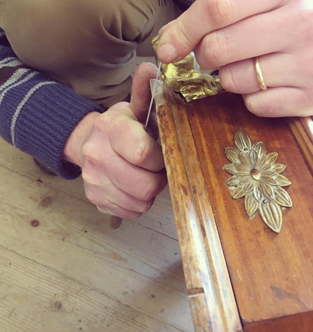 restauration harpe chromatique PLEYEL LYON