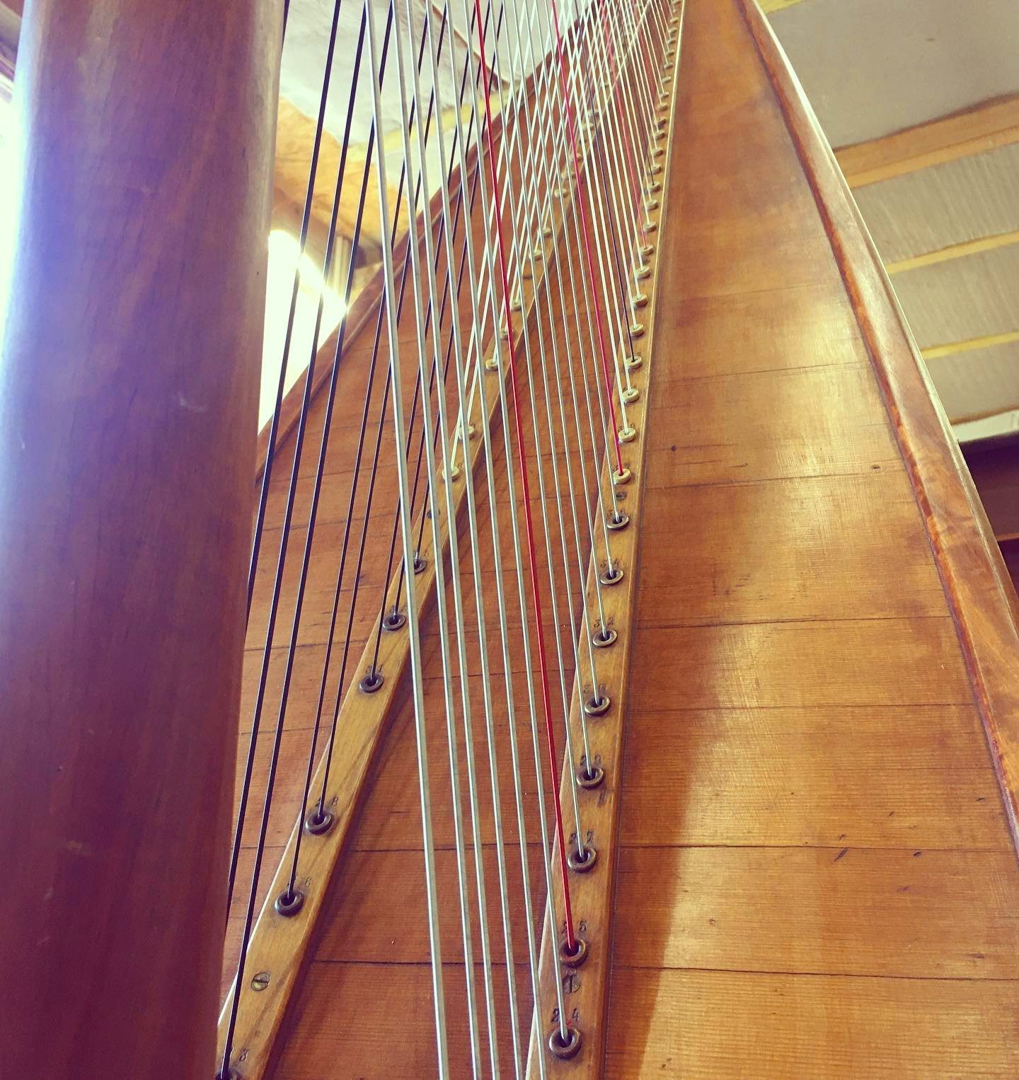 restauration harpe chromatique PLEYEL LYON
