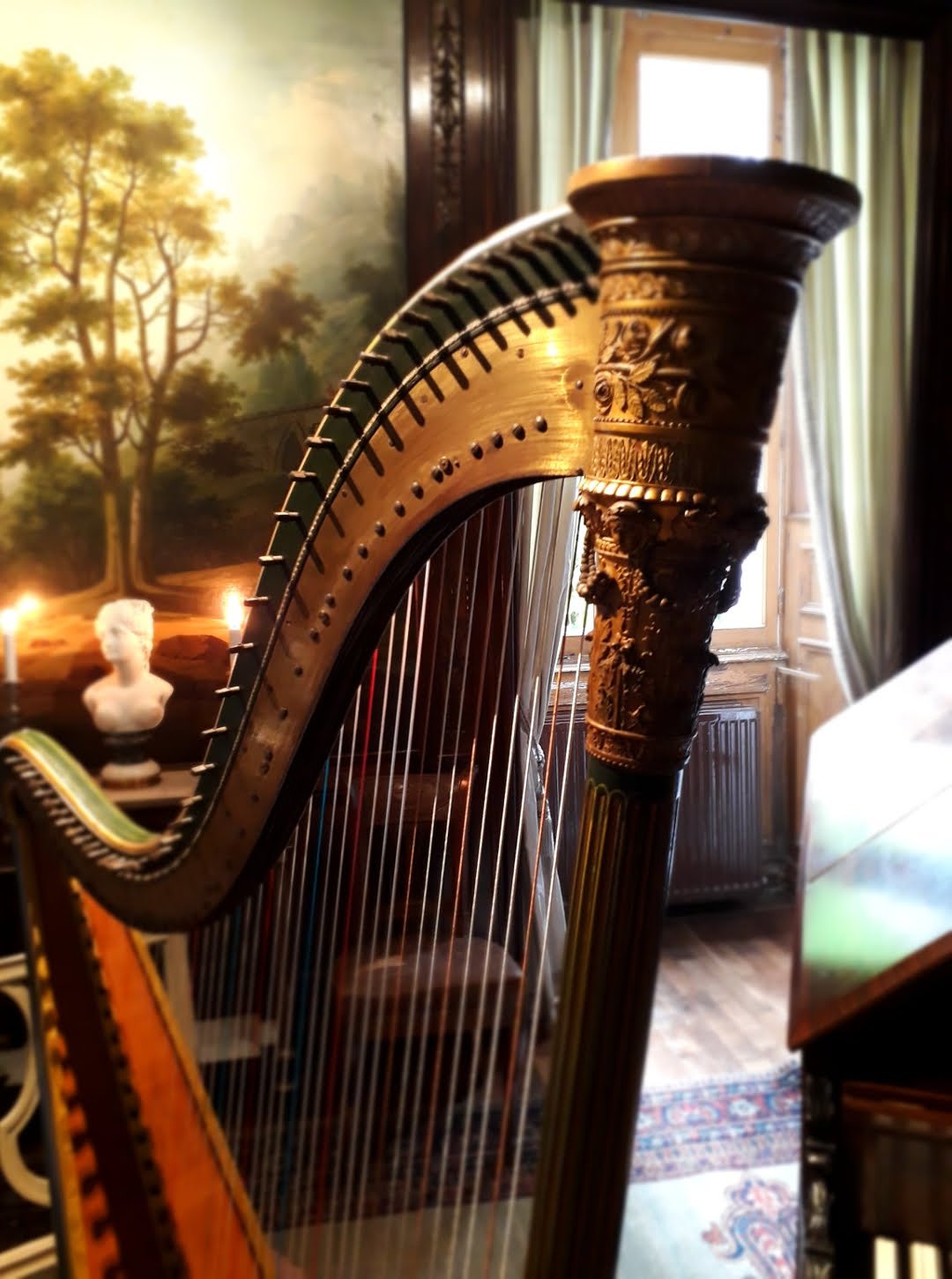 harpe Naderman musée Serbat