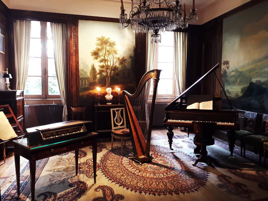 harpe Naderman musée Serbat