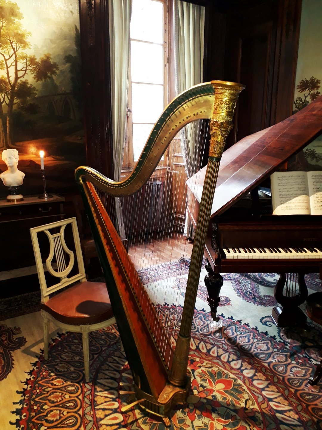 harpe Naderman musée Serbat