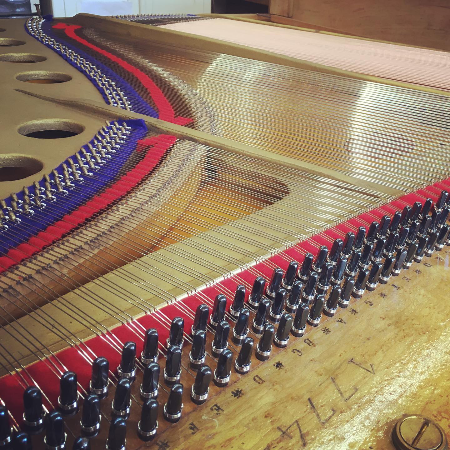Restauration piano ancien