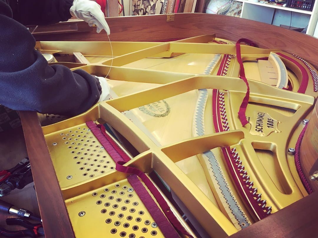 Restauration piano SCHIMMEL