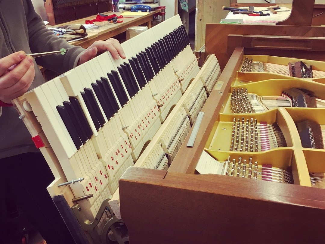 Restauration piano SCHIMMEL