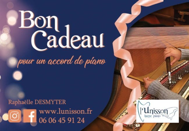 bon cadeau piano